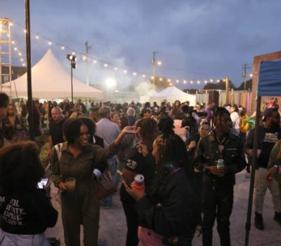 NORFOLK, VIRGINIA - NOVEMBER 02: A view of the Business Block Party during the Mighty Dream Forum Hosted By Pharrell Williams 2022 on November 02, 2022 in Norfolk, Virginia. (Photo by Jemal Countess/Getty Images for Mighty Dream Forum)